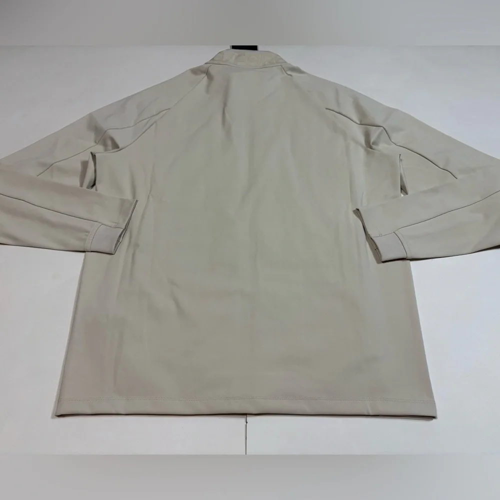 G/FORE Hybrid Performance Full Zip Stretch Nylon Golf Jacket pocket Stone size M